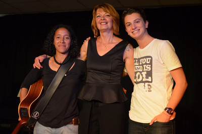 Niute et les finalistes Jeune Talent du Bassin 2014